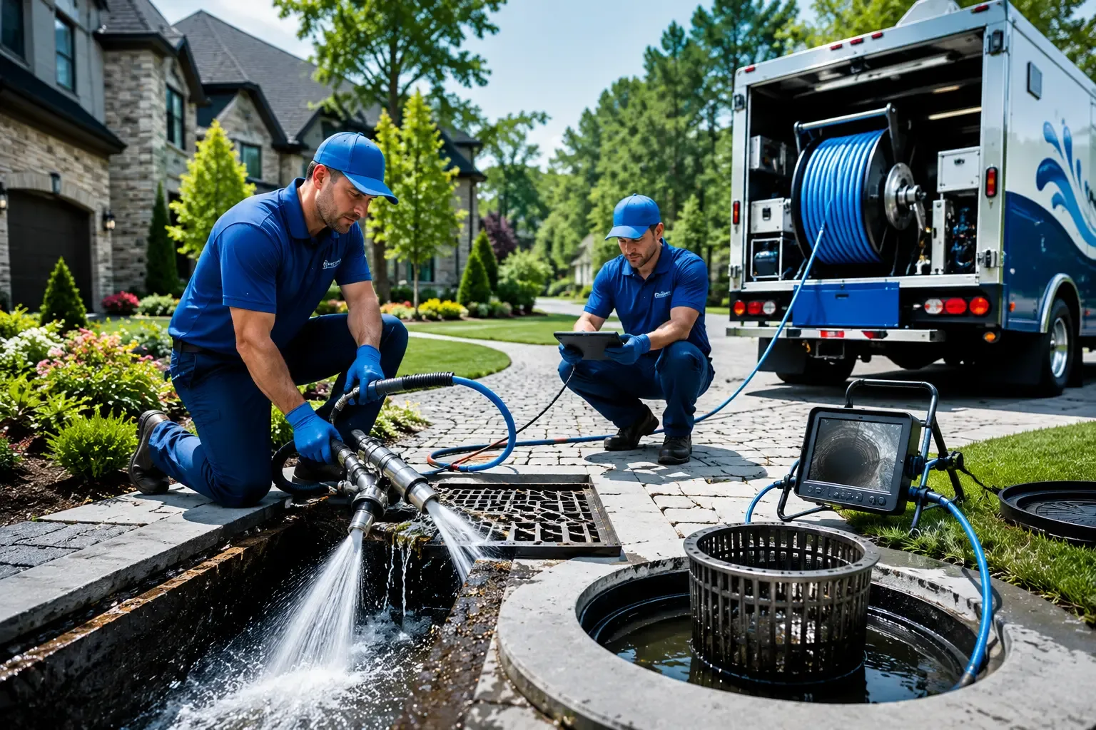 Local outdoor drain cleaning professionals in Pillow, PA