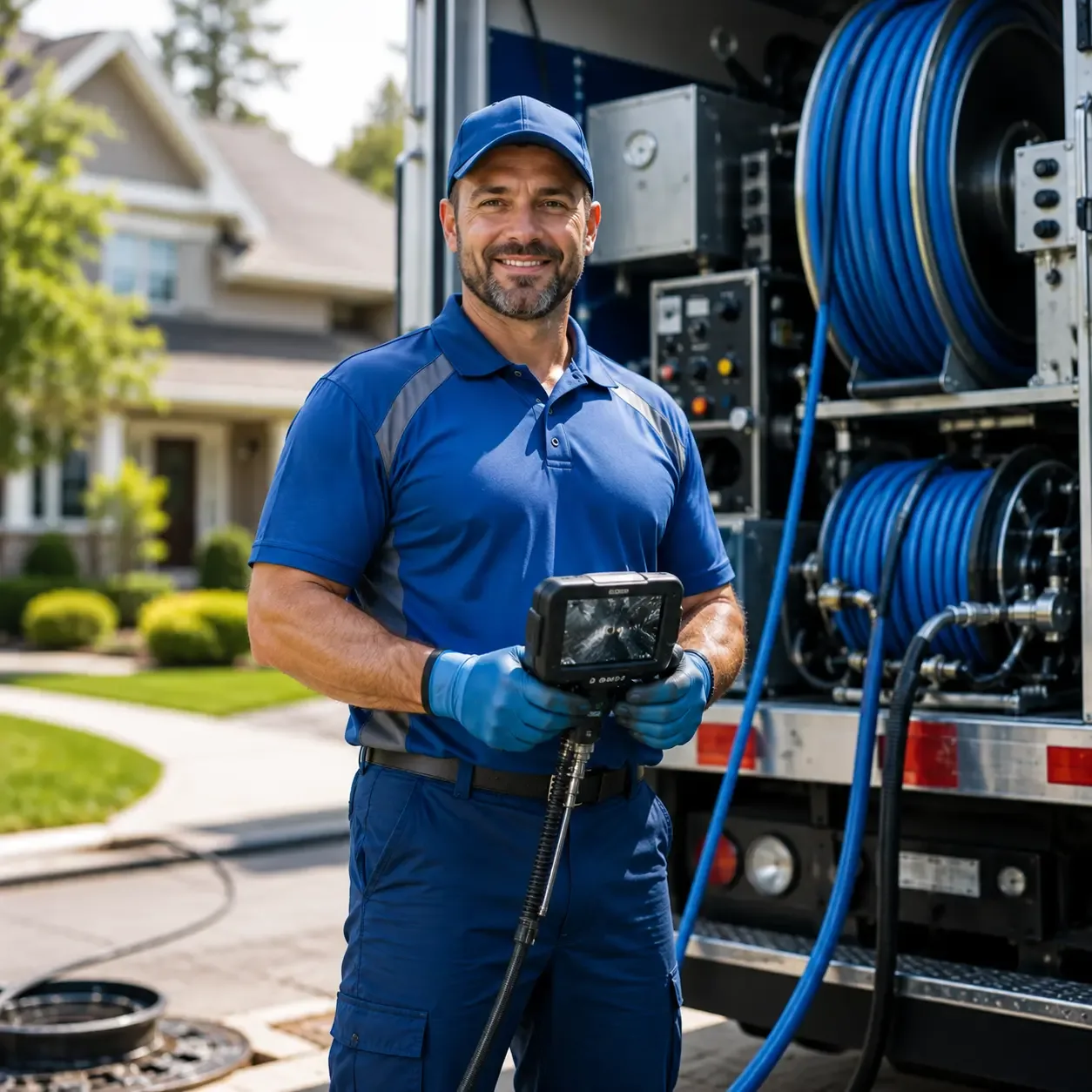 Local outdoor drain cleaning specialists in Pillow, PA